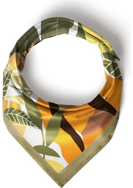 Tropikal Kadın Desenli Bandana Fular fırsatları