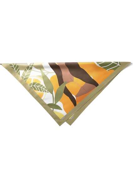 Tropikal Kadın Desenli Bandana Fular indirimleri