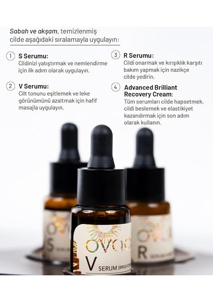 Dynamic Cilt Bakım Seti – Peptit, Squalane, Ginseng, Panthenol, Niacinamide B3 – Yaşlanma Karşıtı, Leke Karşıtı – Kore Bilimiyle Geliştirildi – 3 Serum + 1 Krem modelleri
