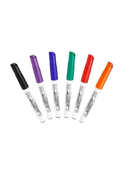 Velleda 1741 Eco Yuvarlak Uçlu Beyaz Tahta Kalemi 6'lı Paket, 6 Farklı Renk, Sabit Yuvarlak Uç fiyatları