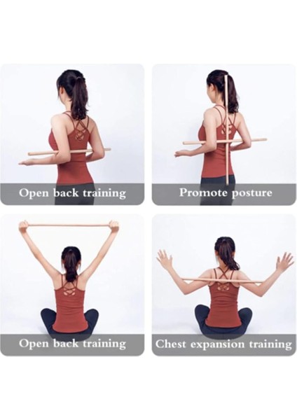 Yoga Stick Pilates Fitness Spor Aleti Vücut Esneme Gerdirme Kardiyo Egzersiz fiyatları