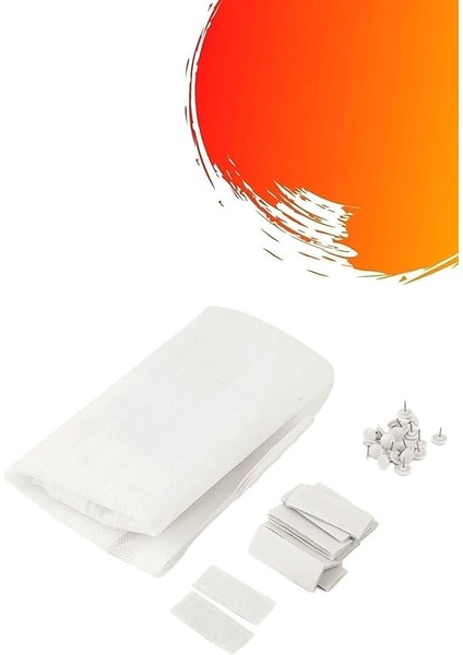 Safestore Pratik Manyetik Mıknatıslı Beyaz Kapı Pencere Sinekliği Tülü 105 x 210 cm fırsatları