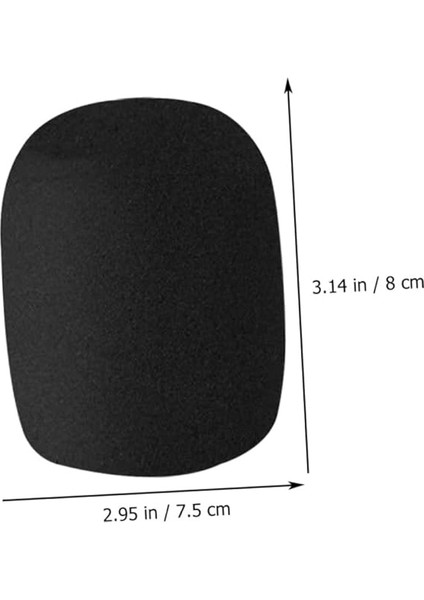 4ADET Sünger Mikrofon Kapağı El Tipi Mikrofonlar Için Rüzgar Yüksek Elastikiyet ve Kolay ile Mikrofon Koruyucu fiyatları