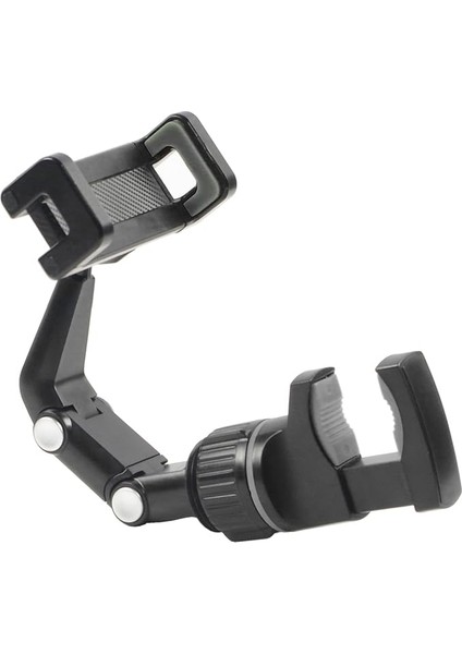 Gitar Kafası Için Telefon Tutacağı Mikrofon Standı Müzik Standı 360 Derece Dönebilen 10 Gitar Seçtikleri ile Akıllı Telefon Klipsi Silme Bezi