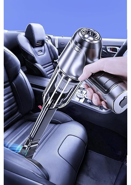 7 In 1 Şarjlı Kablosuz 2 Fonksiyonlu Vakumlu El Süpürgesi Üfleme Özellikli Araç Ev Ofis Süpürgesi modelleri