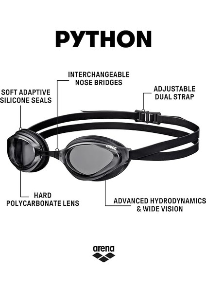 Python Goggles Yüzücü Gözlüğü fiyatları