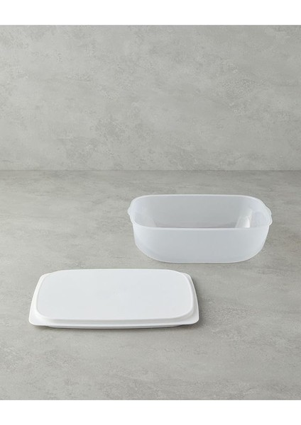 Home Morgan Plastik Saklama Kabı 30X21,5 cm Beyaz fiyatları