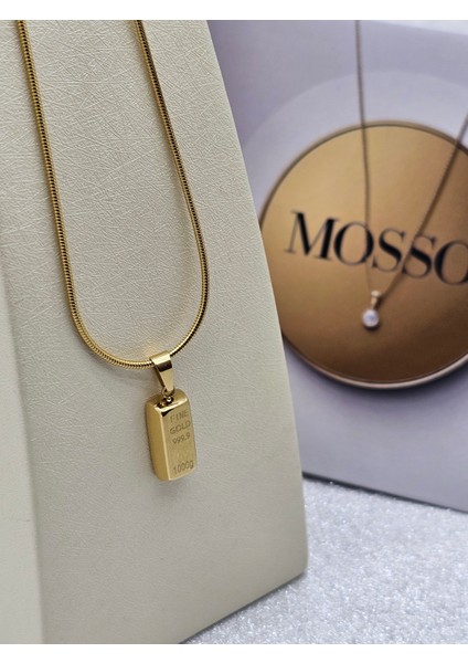 Xuping Külçe Model Kolye Büyük Boy Oval Kenar fırsatları