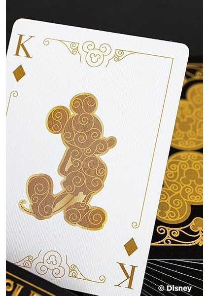 Disney Mickey Mouse Siyah ve Altın Sarısı Oyun Kartları fırsatları