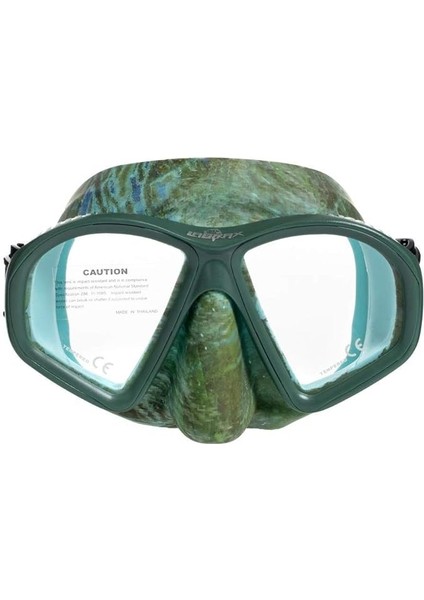 Rıo Yeşil Kamuflaj Dalış Maskesi