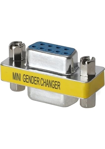 Db9 Dişi - Dişi Mini Cinsiyet Değiştirici Bağlayıcı Adaptör Konektörü 2'li Paket fırsatları