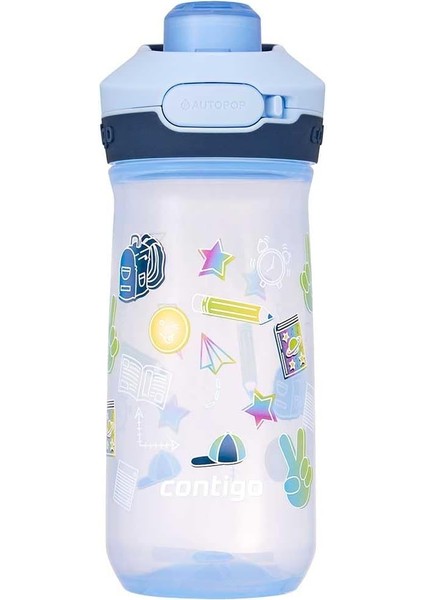 Jessie Tritan Çocuk Suluğu 420 ml Turkuaz