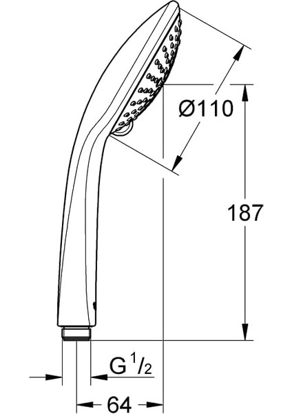 Euphoria El Duşu 3 Akışlı - 27222000 fiyatları