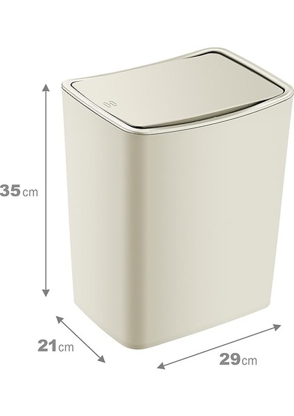 Touch Çöp Kovası 20 Lt Latte fiyatları