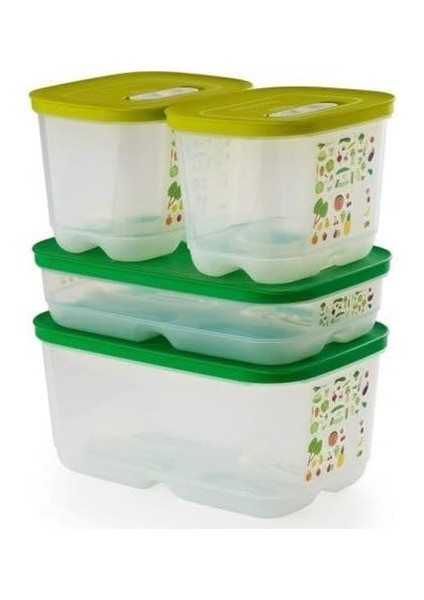 Sera Set 4 Lü Saklama Kabı