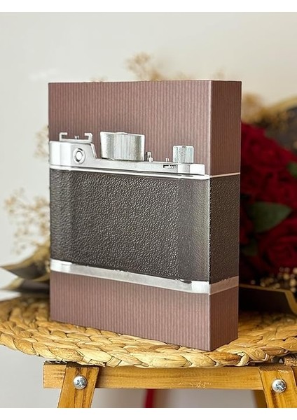 Fotoğraf Albümü 10X15CM 200 Lük Renkli Fotoğraf Makinesi Desenli Anı Albümü fiyatları