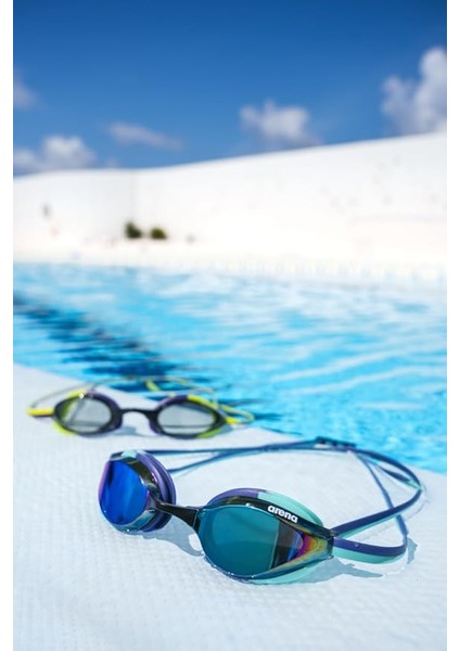 Üniseks Yetişkin Python Yarış Yüzme Gözlüğü Erkekler ve Kadınlar Için Rekabetçi Yüzücüler Buğu Önleyici Ayna Lens Çift Kayışlı Küçük Kesim, Menekşe/erik/arktik Kireç fırsatları