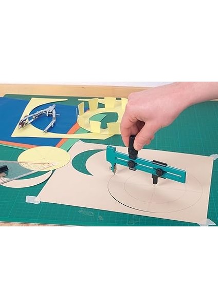 4151000 Için 1 x Kreissschneider Plastik Kağıt, Folyo, Deri/dahil 2 Yedek Bıçak Magazin Ø 23 cm modelleri