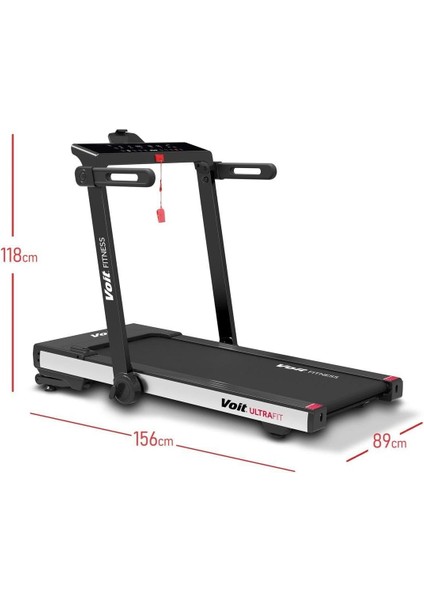 Otomatik Eğimli Koşu Bandı, 16KM Hız, Bluetooth Bağlantılı, 120KG Kapasite fırsatları