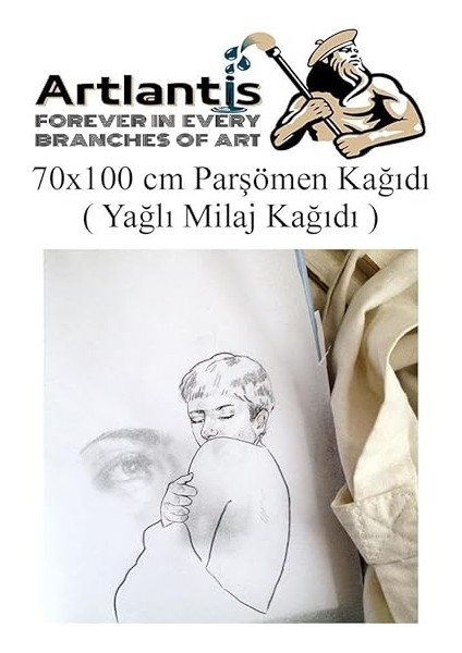 Kağıdı Milaj Kağıdı 70X100 cm 10 Adet Yağlı Çizim Kağıdı Parşumen Ince Kopya Kağıdı indirimleri