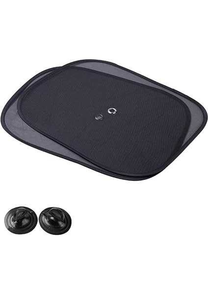 Araç Arka Yan Cam Güneşlik Vantuzlu Oto Perde Seti Araç Perdesi (2 Adet) fiyatları