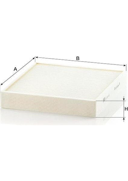 Kabin Filtresi Cu 26 010 (Vw Group) modelleri
