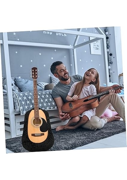 Klasik Akustik Gitar Ses Deliği Kapağı Gitar Dekoratif Kapağı Gitar Aksesuar Seti fırsatları