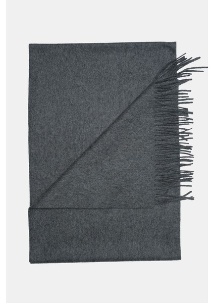 Erkek Gri Kaşmir Kaşkol