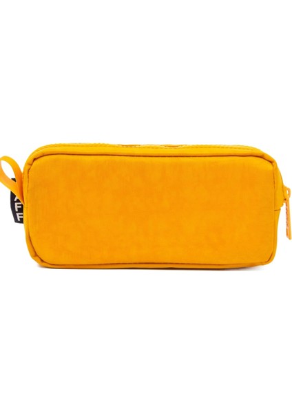 105 Yıkanabilir Çift Bölmeli Kalemlik Kalem Kutusu (Hardal) indirimleri