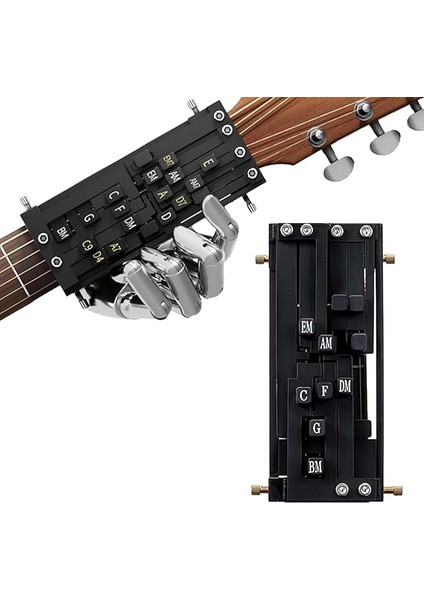 Gitar Akorları Eğitmeni, Gitar Akor Presi, Gitar Destekli Alet Öğrenme Sistemi, Gitar Grafiği Öğretim Uygulaması Gitar Öğrenme Yardımı Aracı Aksesuarları Yeni Başlayanlar Için Hediyeler (Temel Akor)