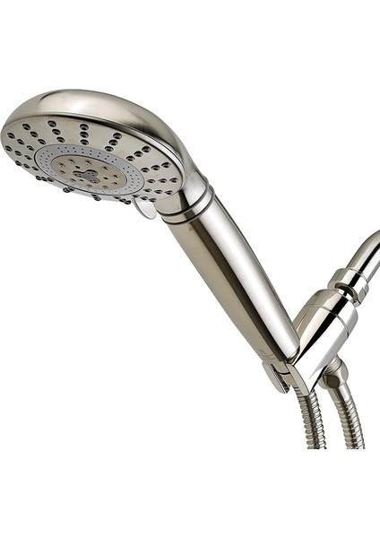 Showers Pure 7 Ayar Filtreli 1,75 Gpm Fırçalanmış Nikel Duş Kolu