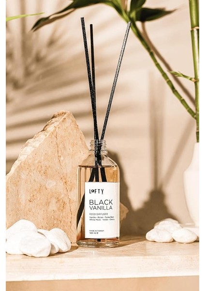 Black Vanilla Bambu Çubuklu Oda Kokusu 100 ml