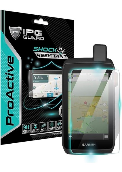 Montana 710 - Montona 760I El Tipi Gps Için 9h Nano Ipg Proactive Ekran Koruyucu, Pürüzsüz Cam Bitiş, Ultra Duyarlı Dokunmatik Hassasiyet