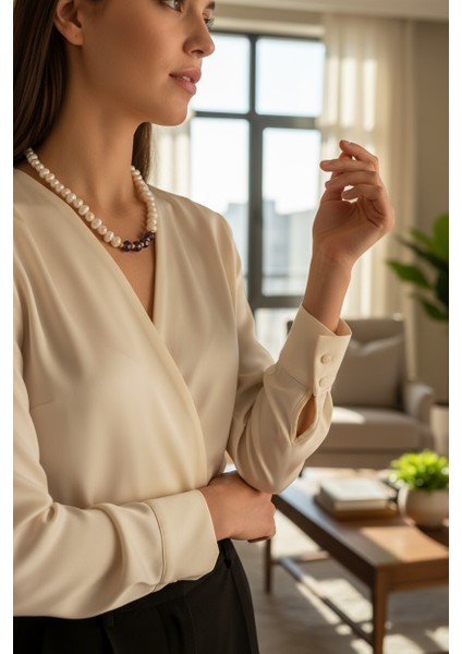 Inci ve Ametist Kolye modelleri