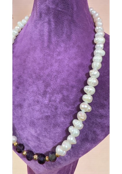 Inci ve Ametist Kolye indirimleri