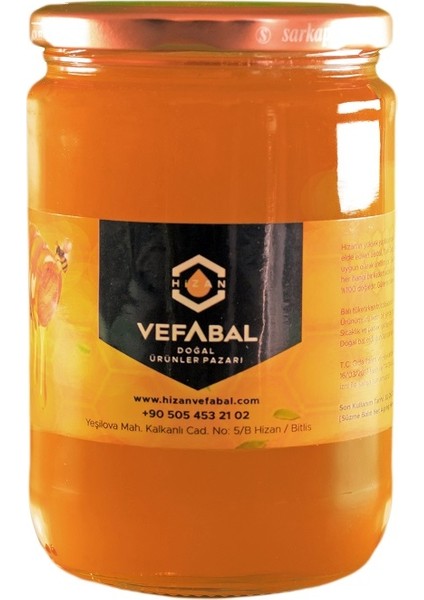 Hizan Süzme Bal ( First Class ) - 850 gr