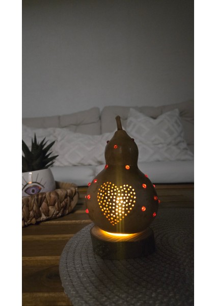 Çiğ Damlası Kabak Lamba Mini Mumluk fiyatları