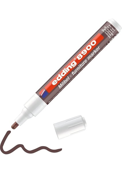 8900 Mobilya Rötuş Kalemi - Maun - Yuvarlak Uç 1,5-2 mm