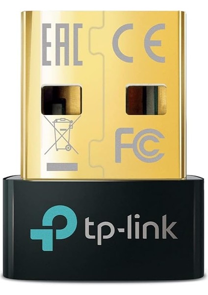 UB500, Bluetooth 5.3, (Pc Dizüstü Bilgisayar Masaüstü Bilgisayar Için, Windows 10/8.1/8/7 Plug & Play Destekler), Nano USB Bluetooth Adaptör