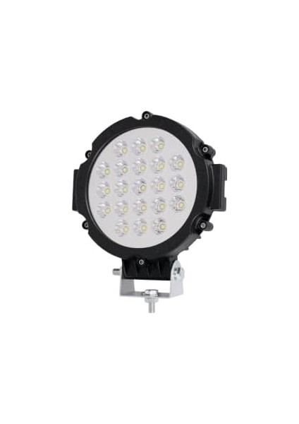 21 Ledli 63W Off Road LED Sis Farı Su Geçirmez 12V 24V Yuvarlak Çalışma Lambası