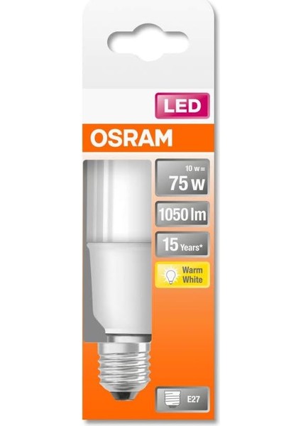 Star cl Stıck Fr 75 Non-Dim 9W/827 E27 fiyatları