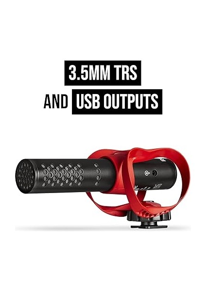 Videomic Go Iı Ultra Kompakt Kamera Üstü Av Tüfeği Mikrofonu Film Yapımı, Içerik Oluşturma, Podcasting ve Video Görüşmeleri Için 3,5 mm ve USB Çıkışları modelleri