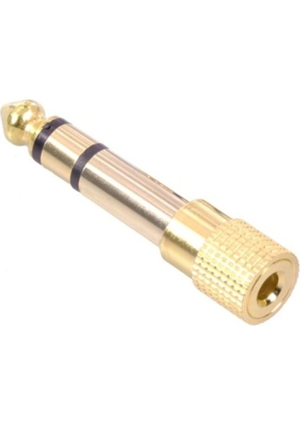 4458 6.3 mm Erkek To 3.5 mm Dişi Çevirici Dönüştürücü Jack Adaptörü modelleri