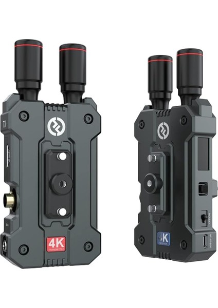 Hollyland Mars 4K Kablosuz Video Iletim Sistemi Sdı ve HDMI 4kuhd 450 Feet (150M) 0.06 S Tik-Tok Youtube Canlı Akışı Için Düşük Gecikmeli Kamera Kontrol Verici Alıcısı.