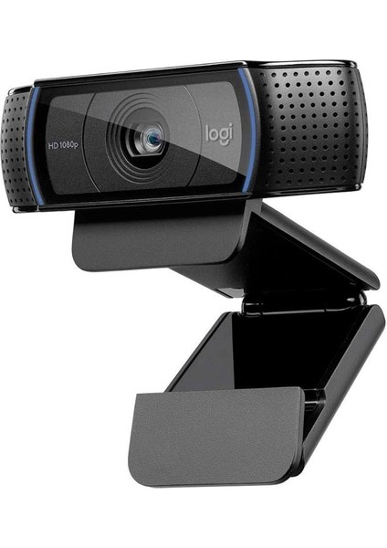 C920 Hd Pro Webcam (Usb, Otomatik Odaklama, Mikrofon) Siyah