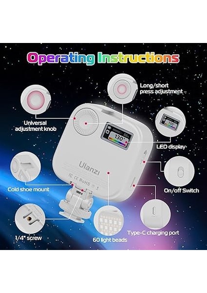 U60 Rgb Video Light L026GBW1 modelleri