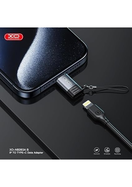 Simple Is Beauty Usb-C To Lightning Dönüştürücü Adaptör NB263A, 27W Hızlı Şarj, Veri Aktarımı, Siyah fiyatları