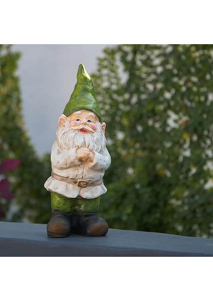 Corporation 30,48 cm Uzunluğunda Açık Hava Bahçe Cücesi Katlanır Eller Avlu Heykeli Dekorasyon fiyatları