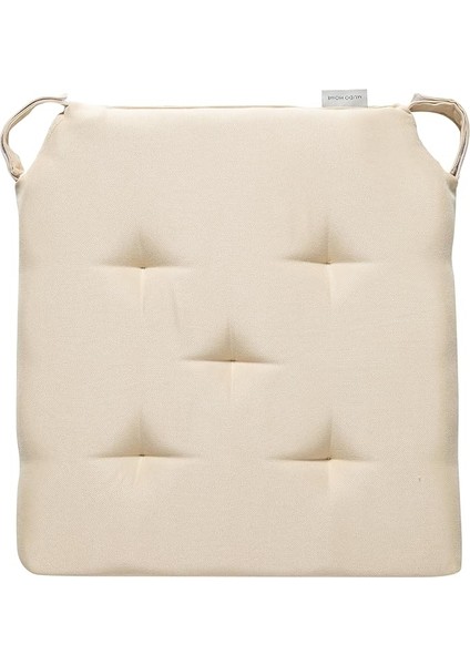 Concept Lea Sandalye Minderi Bej 40 x 40 x 4 cm