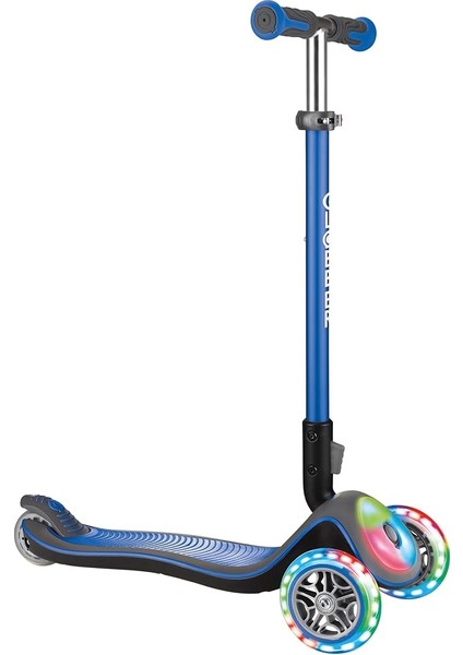 Elite Deluxe Flash Full Işıklı Scooter - Lacivert 449-100